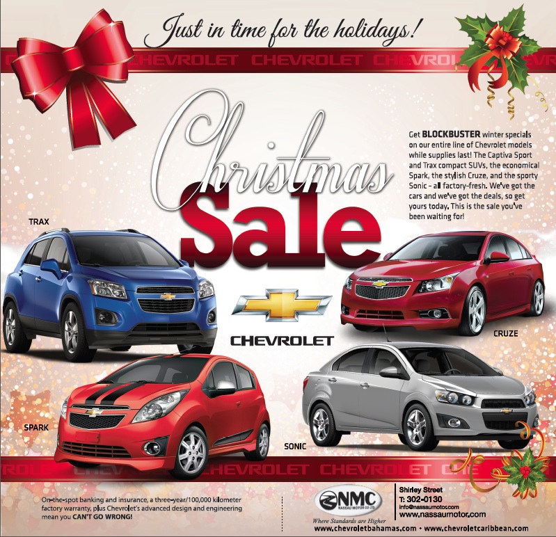 Chevrolet Christmas Specials Come on down Nassau Motor Company